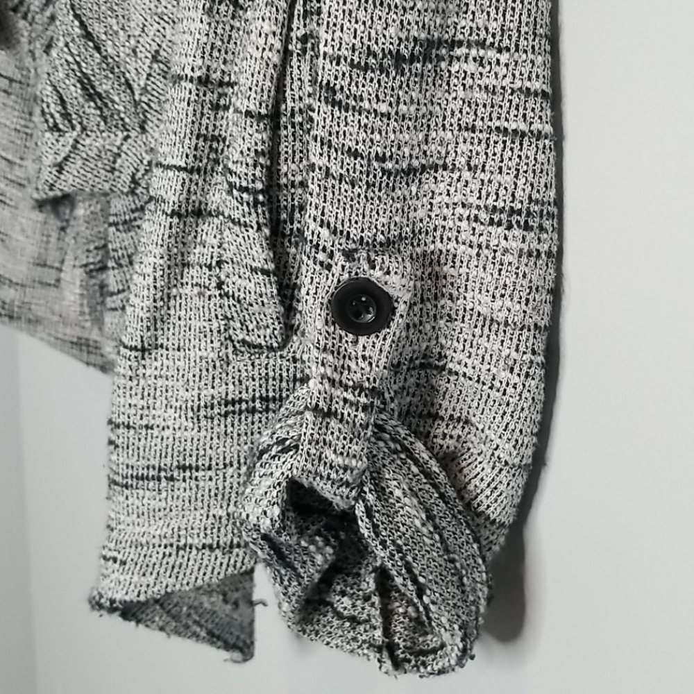 Jack Open Front Drape Neck Cardigan Large - Picture 4 of 10